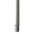 Modern Forms 18in Ceiling Fan Extension Downrod in Matte White XF-18